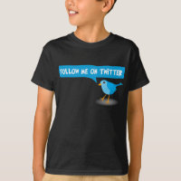Folgen Sie mir auf Twitter Blue Bird Kids Boys T -