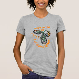Folgen Sie mir nicht lustigen Mountainbike-T - Shi T-Shirt