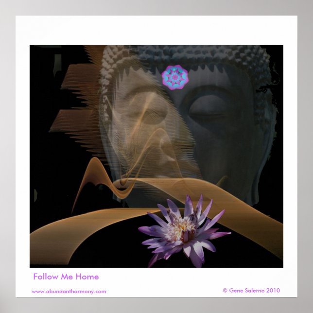 Folgen Sie mir Zuhause Poster (Vorne)