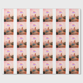 Folgen Sie uns Facebook Benutzername Social Media  Geschenkpapier