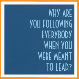 Folgen Sie x Blei Serviette