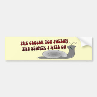 FOLGEN SIE ZU NAHES AUTOAUFKLEBER