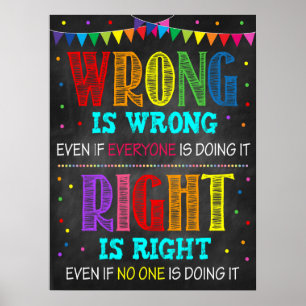 Folgen von Klassenraumplakaten Poster