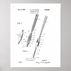 FOLGENDES GOLF CLUB PATENT - Poster