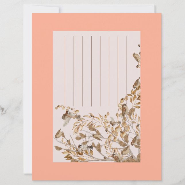 Folha pardais com envelope  (Vorderseite)