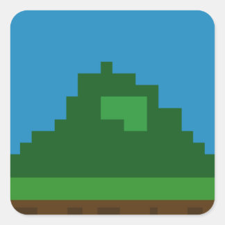 Foliage-Aufkleber Quadratischer Aufkleber