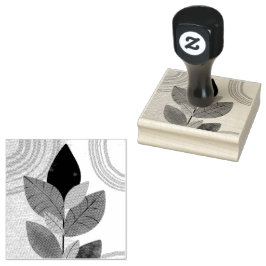 Foliage Circles Natur Botanische Scrapbooking Gummistempel