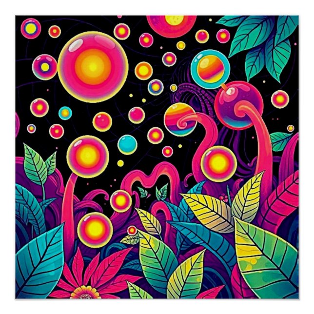 Foliage freisetzende Sporen 2 Poster (Vorderseite)