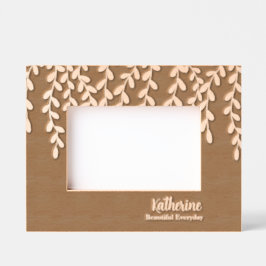 Foliage Geätzte Rahmen