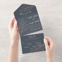 Foliage Leaf Line Art Holzkohle, Creme & Pink Boho