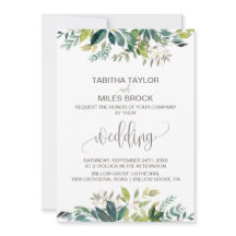 Foliage mit Monogramm-Kranzbacken