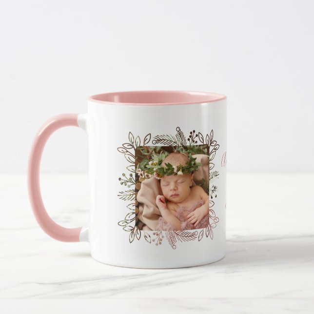 Foliage-Rahmen-2-Foto Tasse (Links)