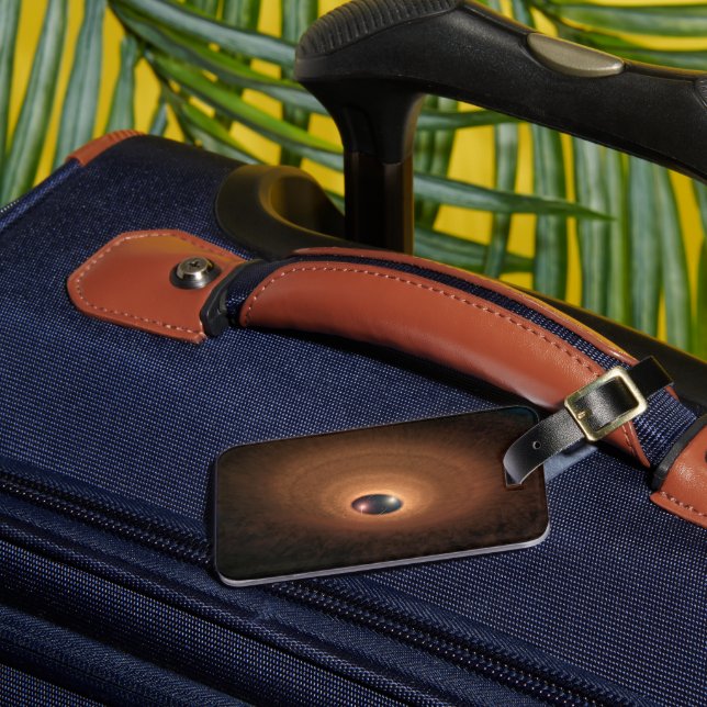 Folie aus stumpfem Material, die von der Sternbild Gepäckanhänger (Vorderseite Insitu 3)