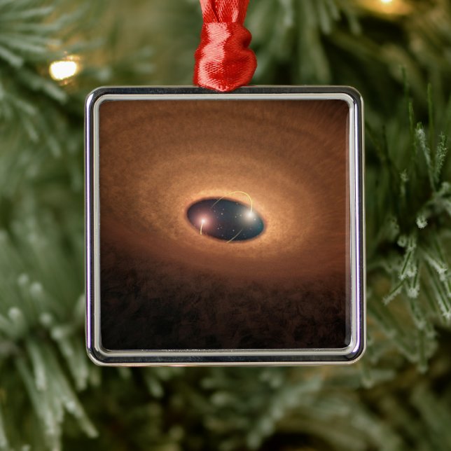 Folie aus stumpfem Material, die von der Sternbild Ornament Aus Metall (Baum)