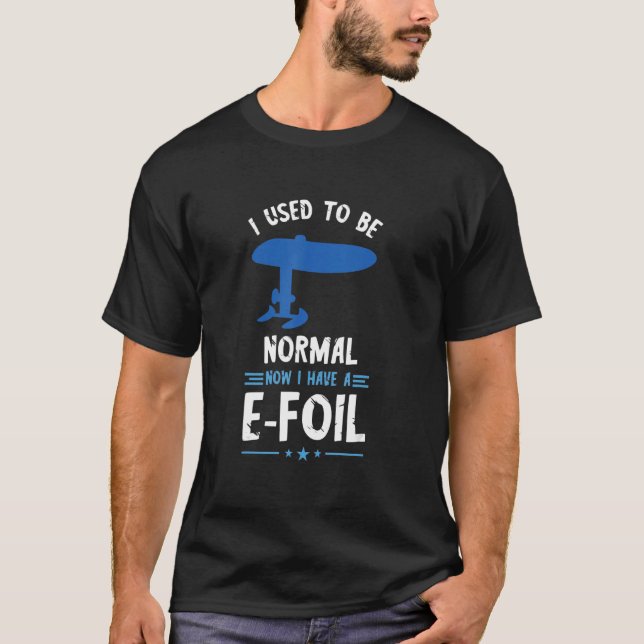 Folie, die ich früher als Folie mit elektrischer F T-Shirt (Vorderseite)