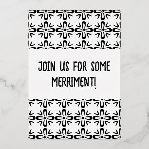 Folie-Einladung Folieneinladung