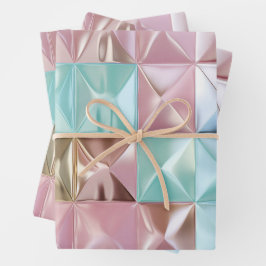 Folie-Krissel-Muster Geschenkpapier Set