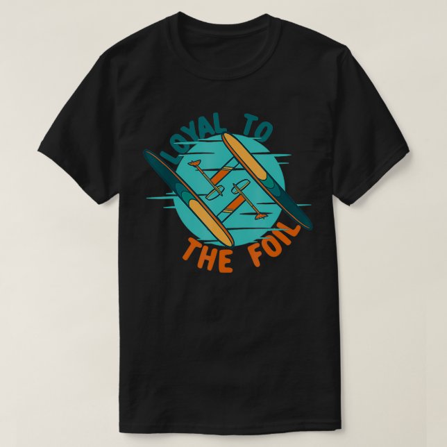 Folie mit elektrischer Folie, die an der Folie bef T-Shirt (Design vorne)