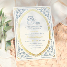 Folie | Whimsical Vintag Tee Party Brautparty