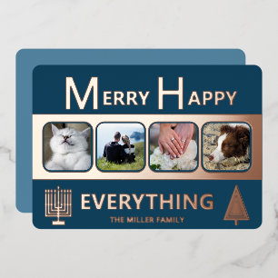  FOLIEN FEIERTAGSKARTE