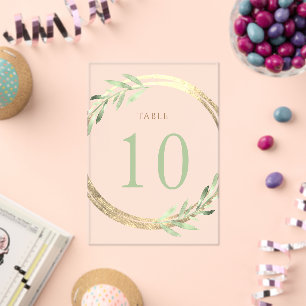 Folien und dünne Imitate Tischnummer 10