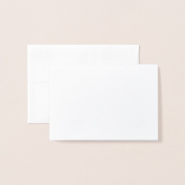 Folienkarte (Vorderseite mit Umschlag)