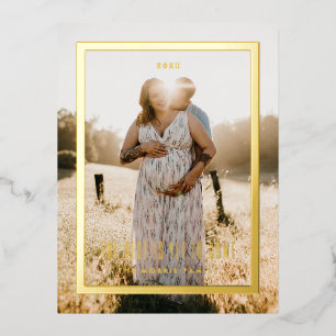 Folienprägung The Best Is Yet To Come Einfacher Ra Folien Feiertagspostkarte