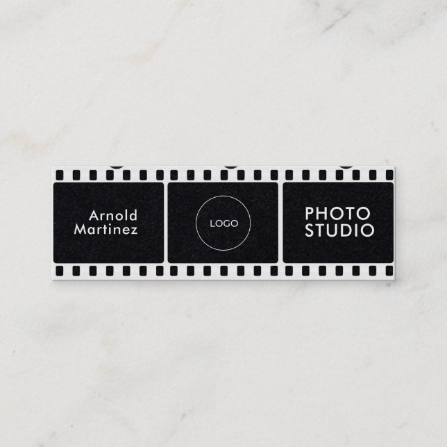 Folienrahmen  mini visitenkarte (Vorderseite)