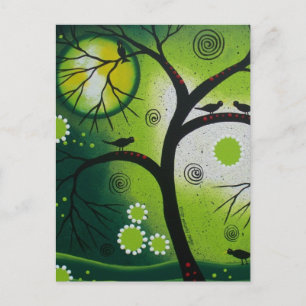 Folk Art by LORI EVERETT Postkarte