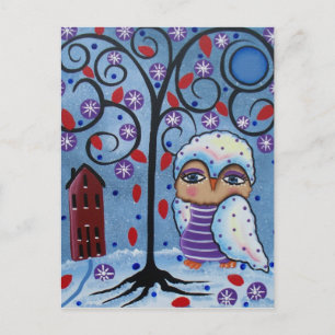 Folk Art by LORI EVERETT Postkarte