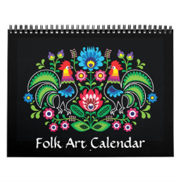 Folk Art Calendar Kalender