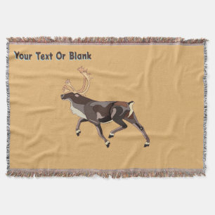 Folk Art Caribbean/Reindeer Decke