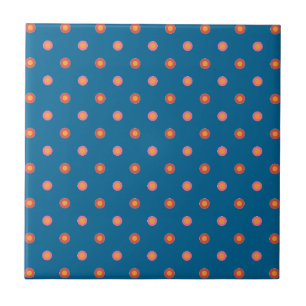 Folk Art Collection Polka Dots Keramik Tile Fliese