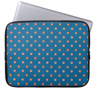 Folk Art Collection Polka Dots Laptop-Hülle Laptopschutzhülle