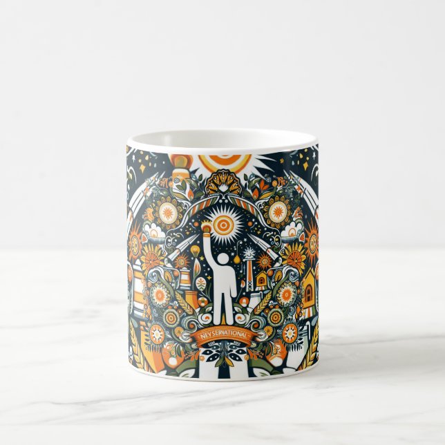 Folk Art Design Classic Tasse - National Energy (Mittel)
