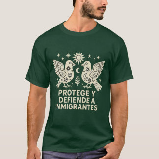 Folk Art Einwanderer Rechte Shirt – Schützen und V