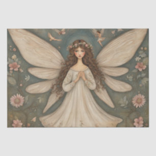 Folk Art Fairy Delight Decoupage Paper Seidenpapier