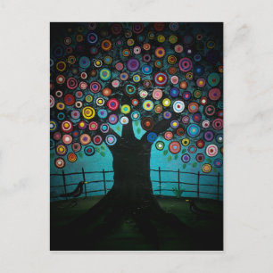 FOLK ART Imaging by LORI EVERETT Postkarte