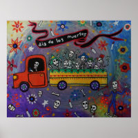 FOLK ART MEXICAN FIESTA MALERIEREN