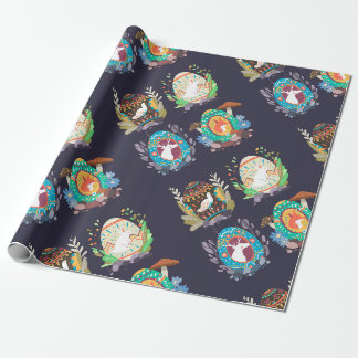 FOLK ART Ostereier VERPACKUNGSPAPIER Geschenkpapier