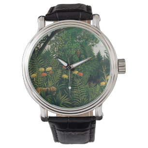 Folk Art Rousseau Jungle Armbanduhr