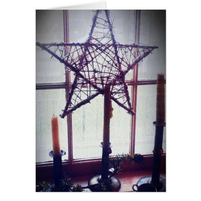 Folk Art Star und Candles Still Life (Vorne)