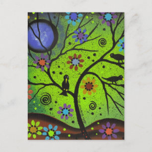 Folk Art von Lori Everett Postkarte