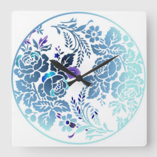 Folk Art Wall Uhr