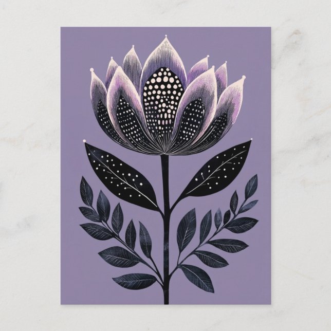 Folk Bloom #245 Postkarte (Vorderseite)