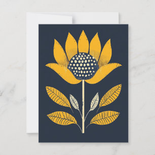 Folk Bloom #246 Postkarte