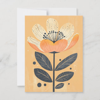 Folk Bloom Nr. 267 Postkarte