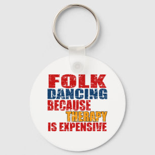 Folk Dance Designs Schlüsselanhänger