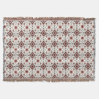 Folk Diamond Cross Stitch Seamless Pattern Decke
