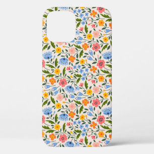 Folk Floral: Farbenfrohe kleine Muster Case-Mate iPhone Hülle